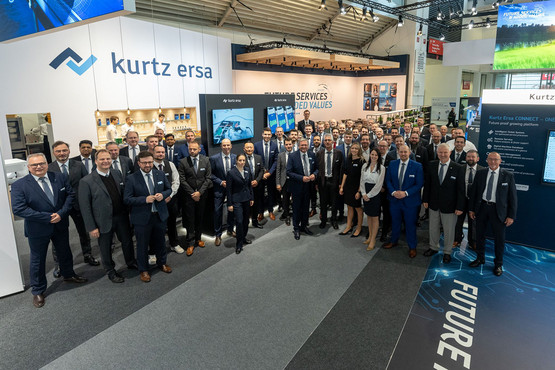 Fully assembled: the Ersa fair team at Productronica 2023