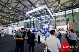 Lively public traffic at Foam Expo China