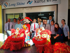 Opening ceremony at the demonstration center on the island of Penang