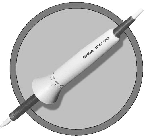 Ersa TC 70 - first temperature controlled hand soldering iron (1971)