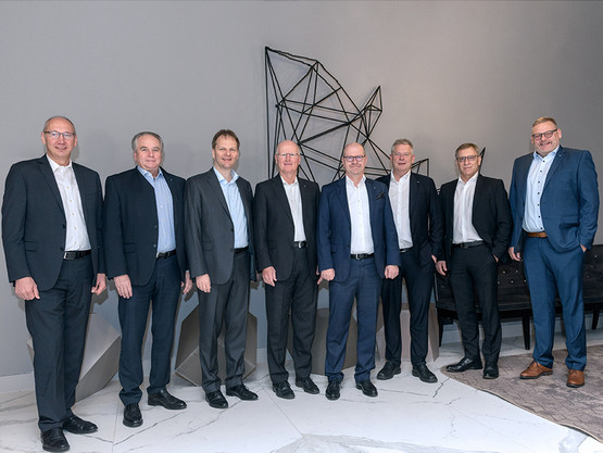 Newly positioned - the Global Board of Kurtz Ersa (from left to right): Albrecht Beck, President and COO Kurtz Ersa, Inc., Uwe Rothaug, Managing Director Kurtz GmbH, Michael Fischer, Managing Director Ersa GmbH, Michael Wenzel, Managing Director Kurtz Ers