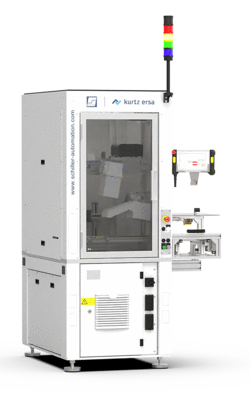 Inline HSI station for quality control of components