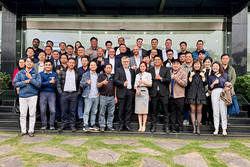 Participants of the Southeast Asia Sales Meeting