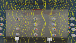 High voltage of up to 10,000 V at a frequency of 27.12 MHz stimulates polymer chains to vibrate so that foam beads heat up from the inside to the outside